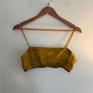 Pari Desai cotton sateen bra top